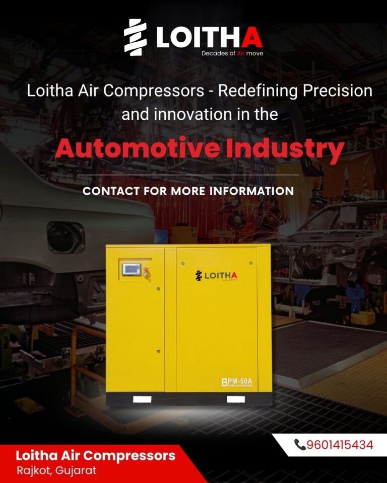 The Role of Air Compressors in Modern Manufacturing