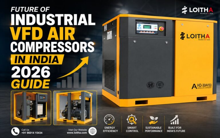 Future of Industrial VFD Air Compressors in India 2026 Guide