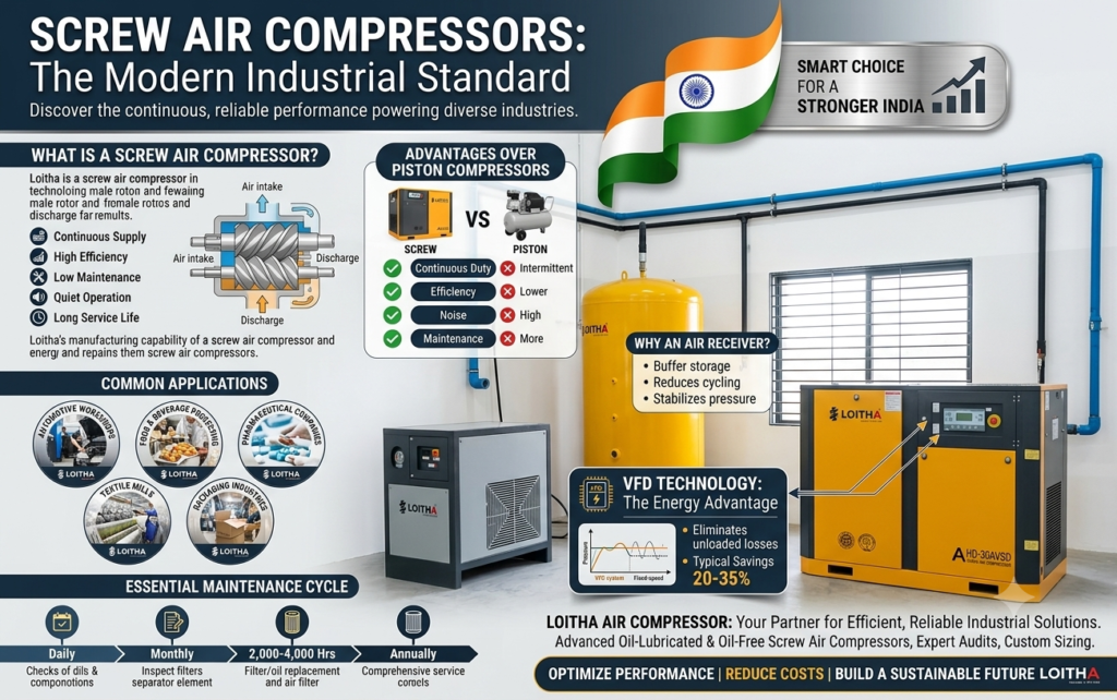 Top 10 Screw Air Compressor