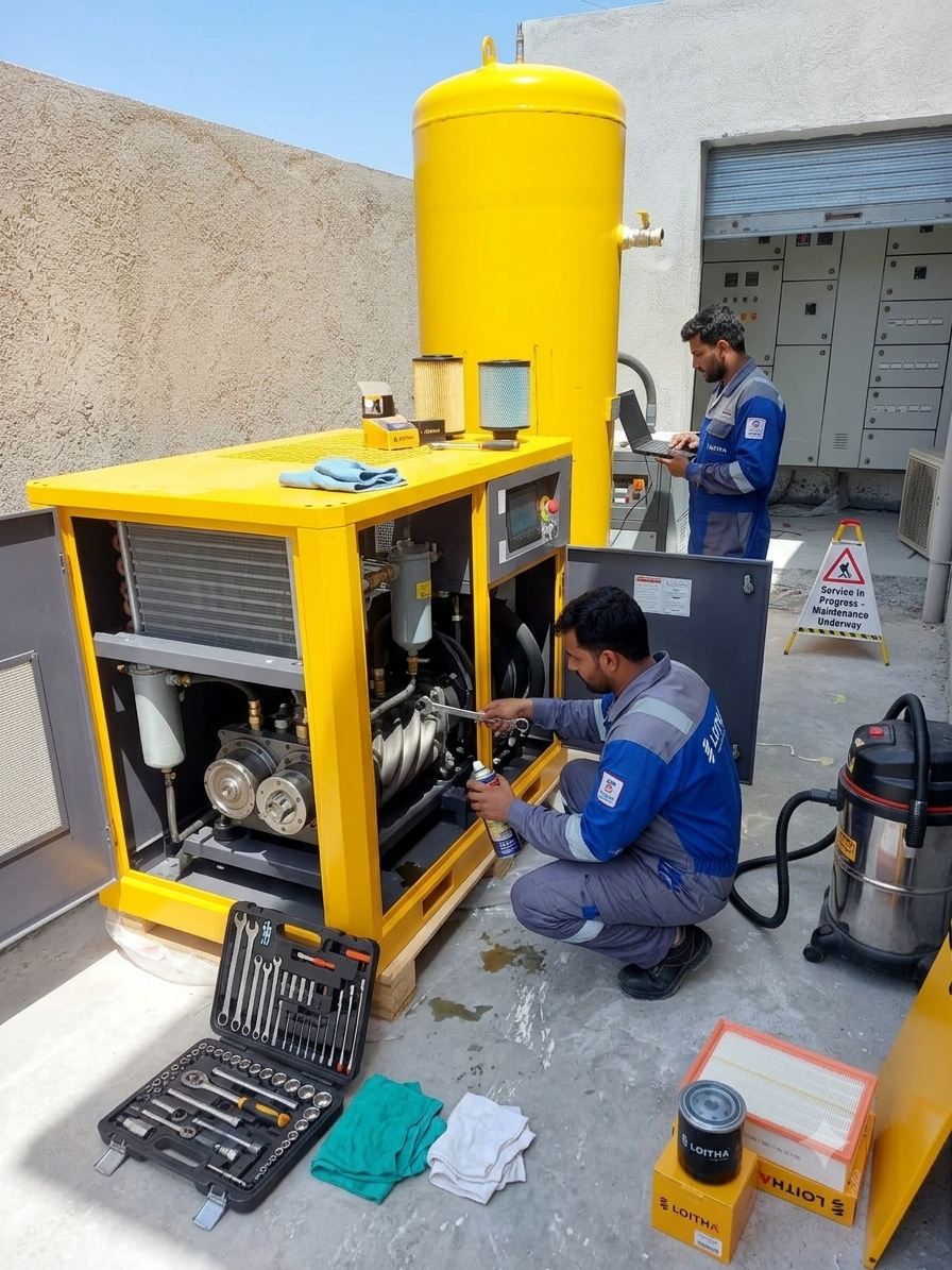 Screw Air Compressor Service Guide
