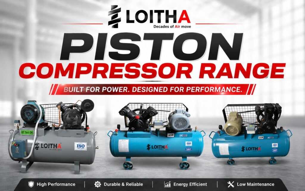 Premium Reciprocating Air Compressor Supplier Gujarat India