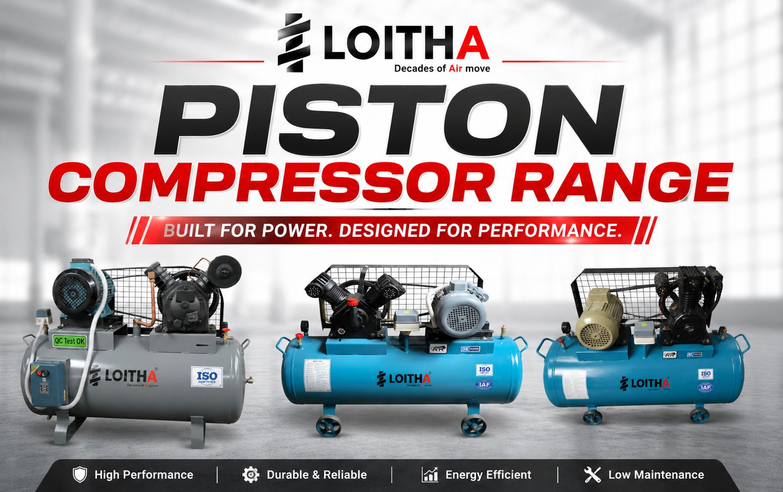 Premium Reciprocating Air Compressor Supplier Gujarat India